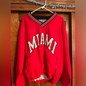 Miami (Ohio) University Vintage Windbreaker